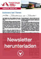 Kleintierklinik Bergstrasse Newsletter 12/2013